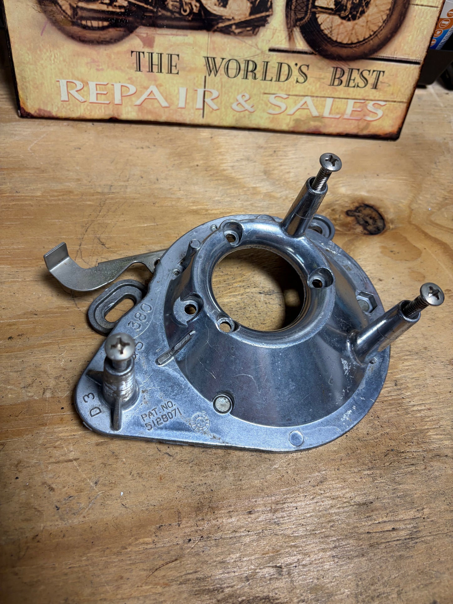 S&S Teardrop Air Cleaner Super E/G Harley Evolution Big Twin Used