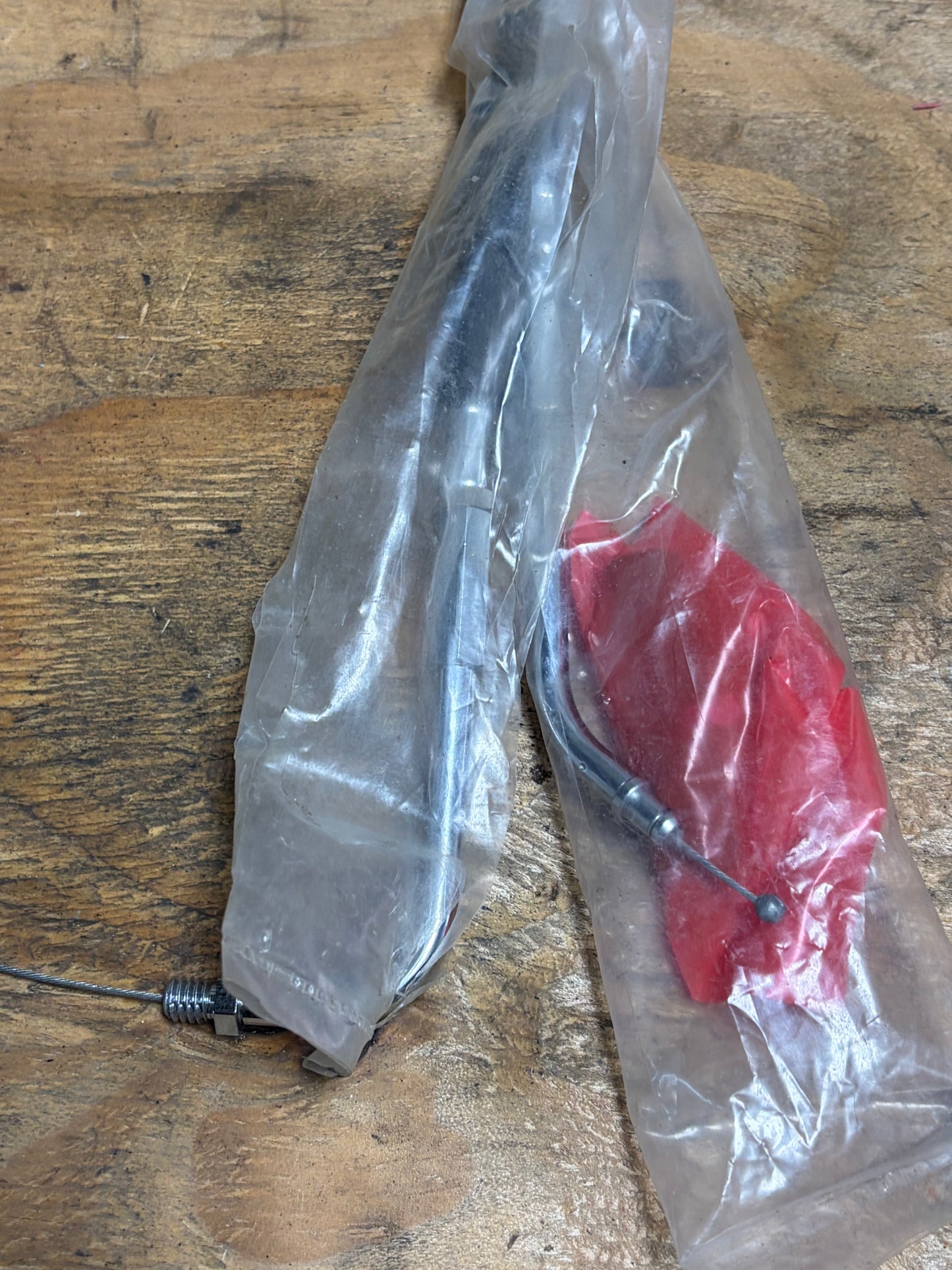 NOS Biker's Choice Black Vinyl Throttle Cable 66194 Harley Verify Fitment