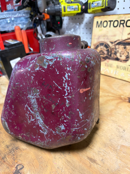 Harley Ironhead Sportster XLH Oil Tank 62507-67 1967-78 OEM Used