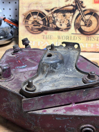 Harley Ironhead Sportster XLH Oil Tank 62507-67 1967-78 OEM Used