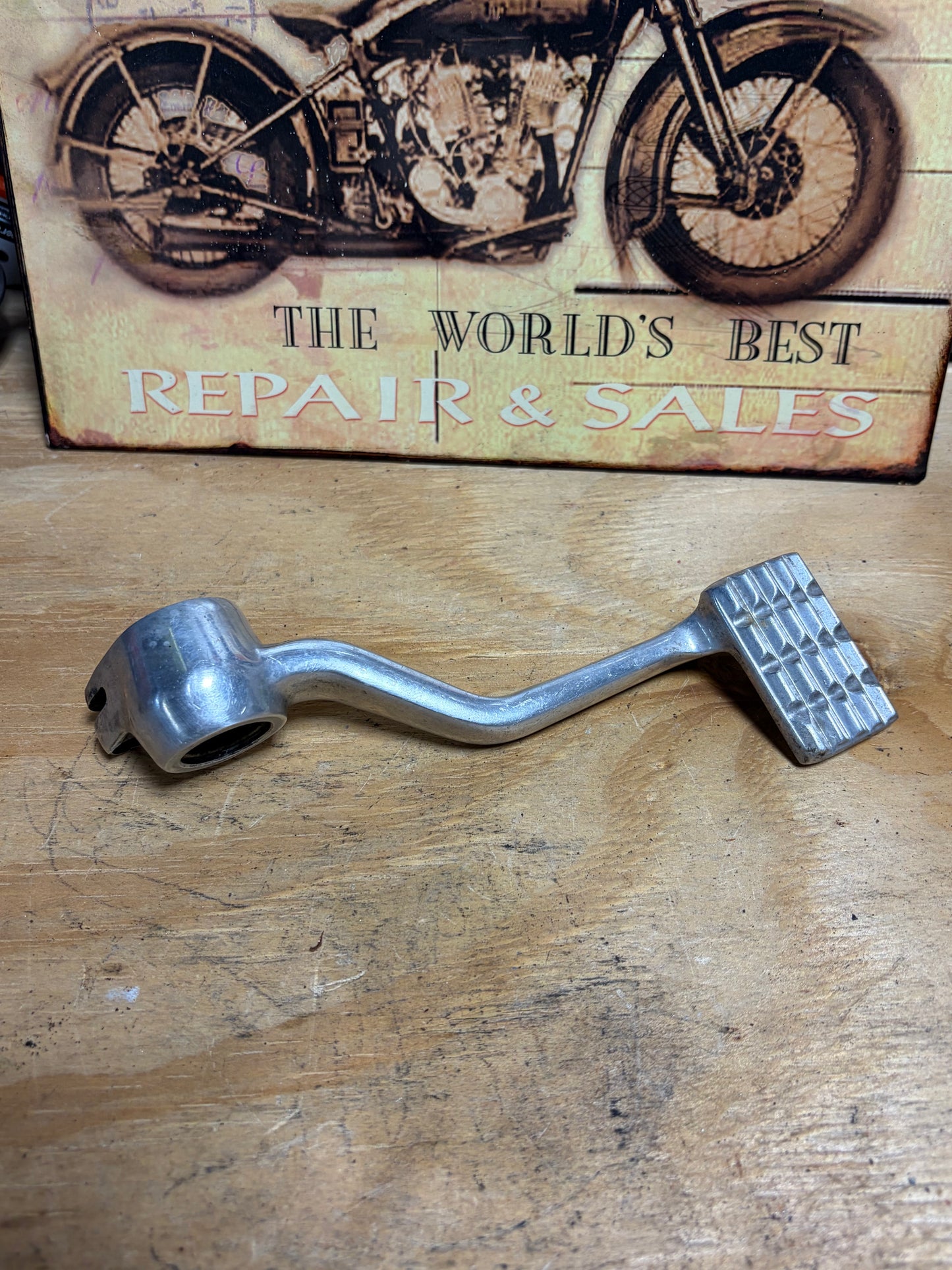 Harley Sportster XL1200C Rear Brake Pedal 1995-2006 Used OEM