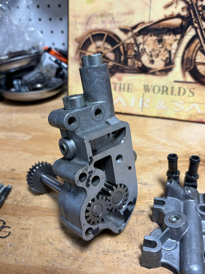 Harley OEM Shovelhead Oil Pump Assembly 26219-68B 1968-84 Used