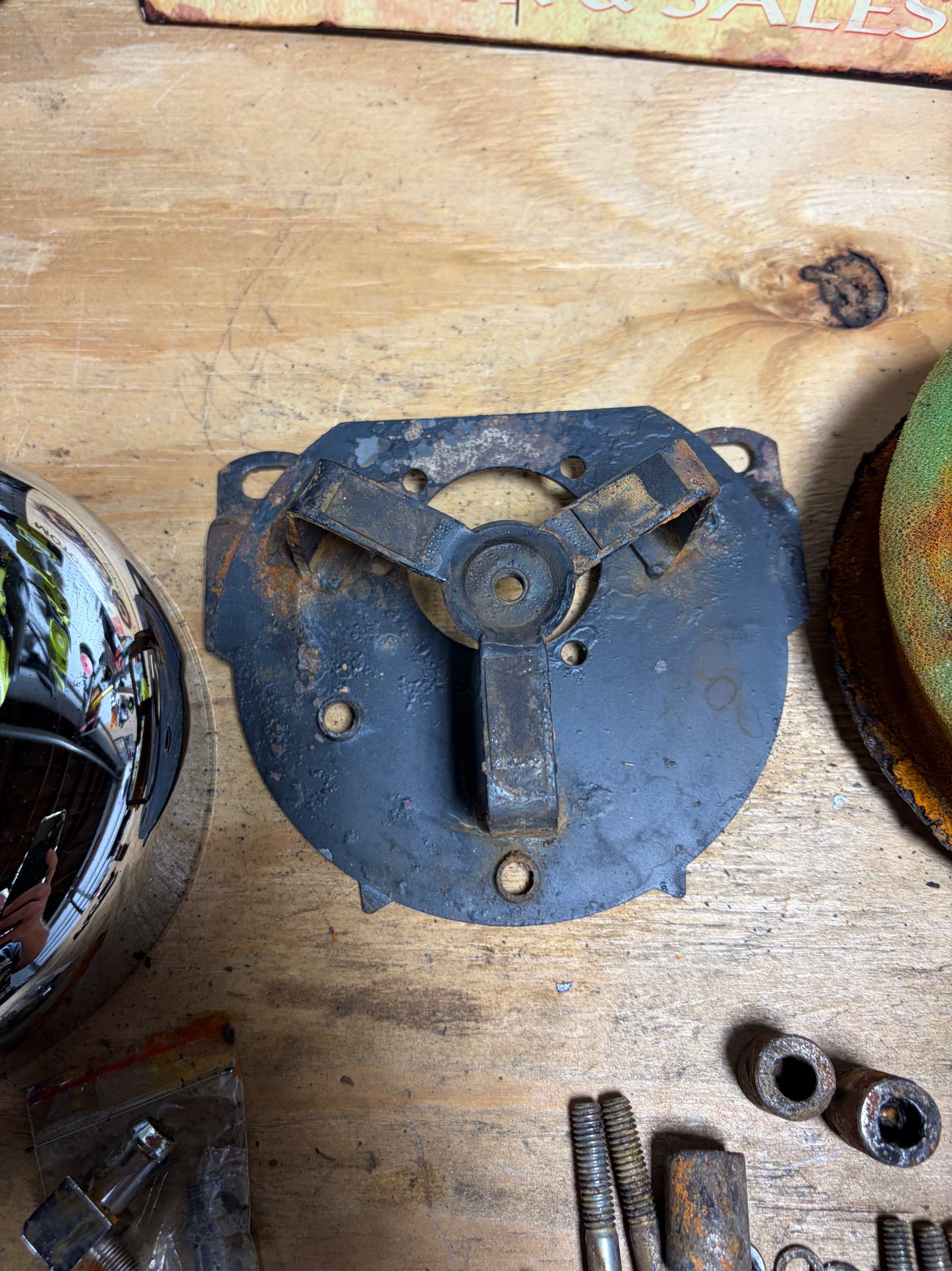 Harley Evolution 7in Round Air Cleaner Assembly