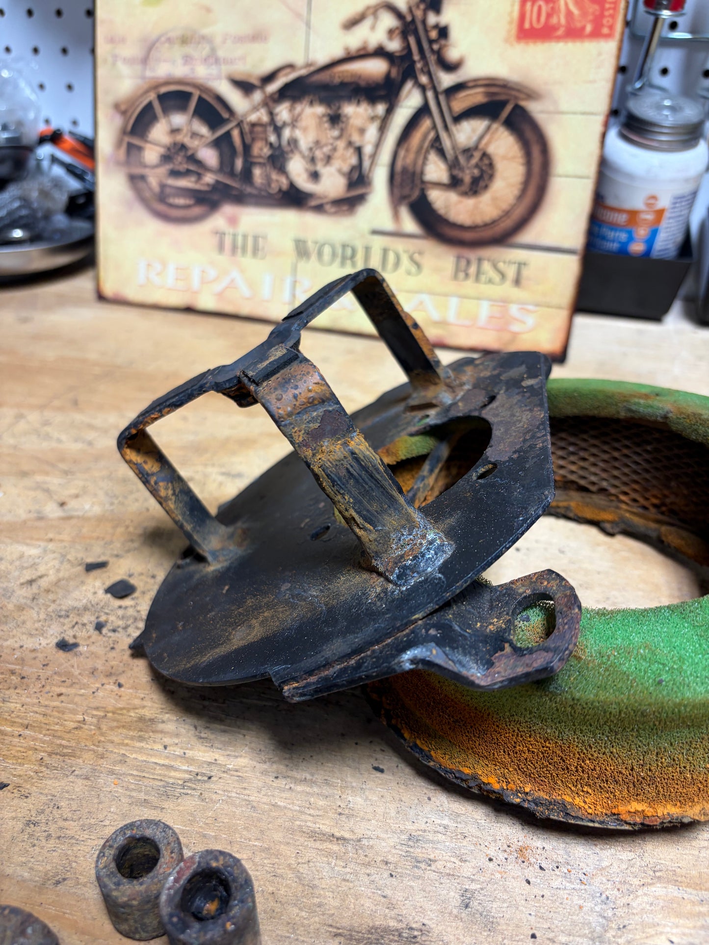Harley Evolution 7in Round Air Cleaner Assembly