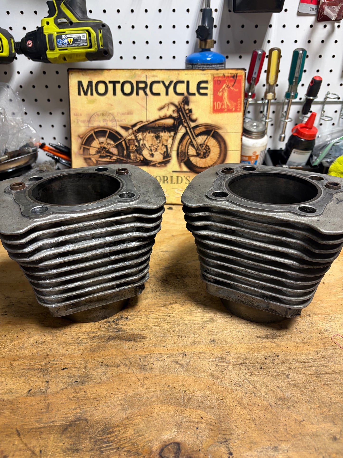 Harley Evolution Sportster XL1200 Cylinder Jugs – 3.50 in Bore / Stock 1200 Size