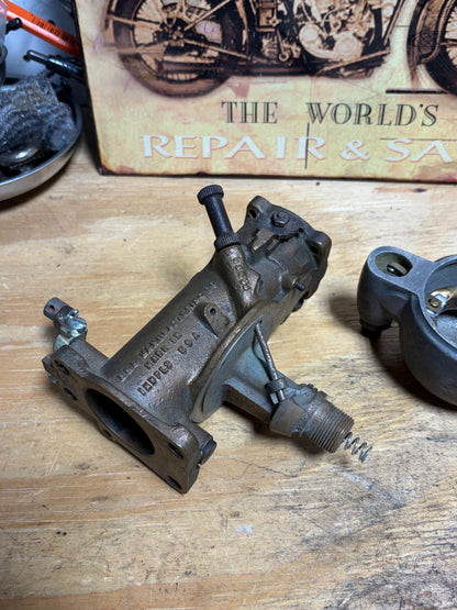 Vintage Linkert M35TP Carburetor – Harley Knucklehead EL / FL 1940s