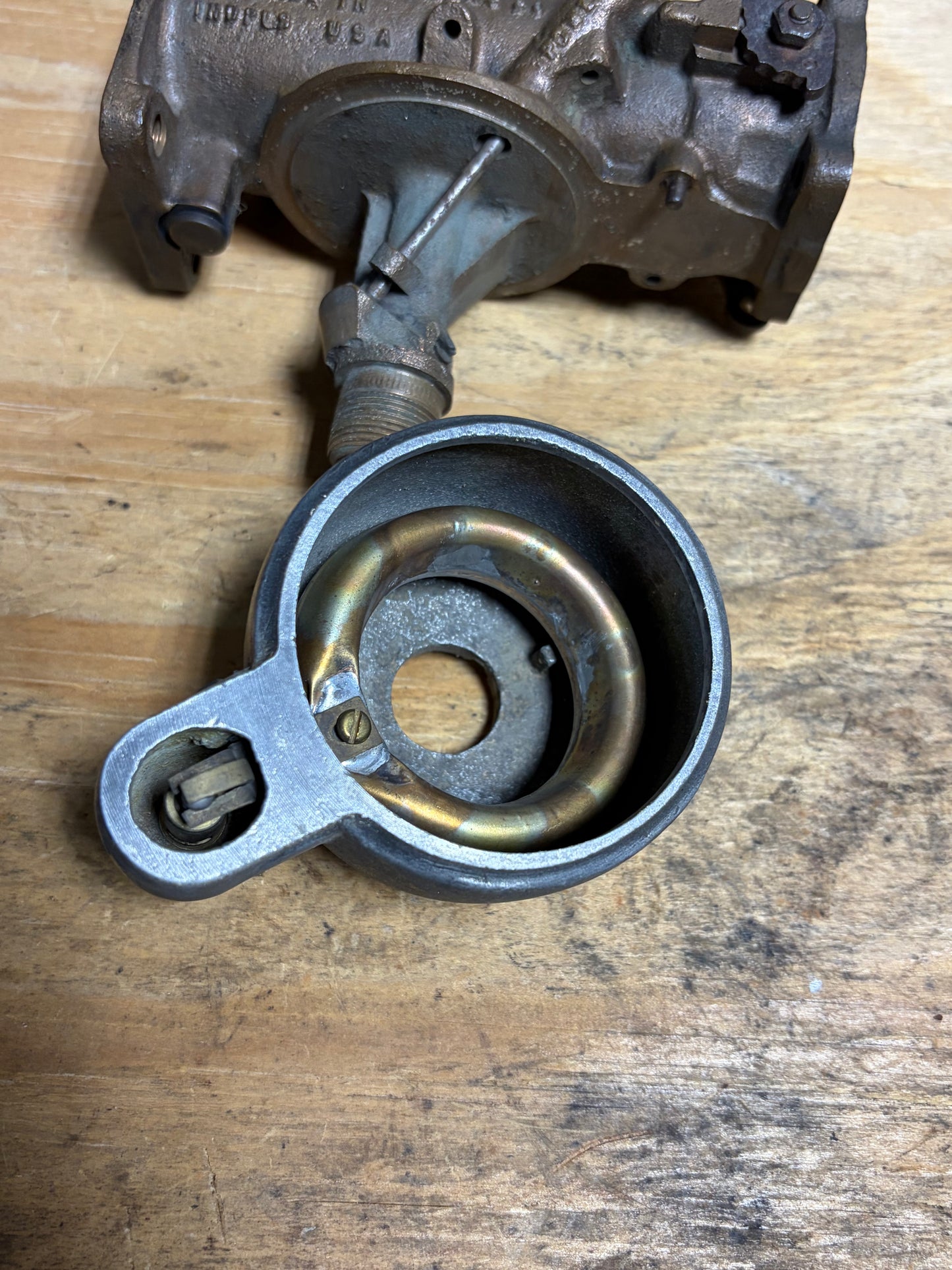 Vintage Linkert M35TP Carburetor – Harley Knucklehead EL / FL 1940s