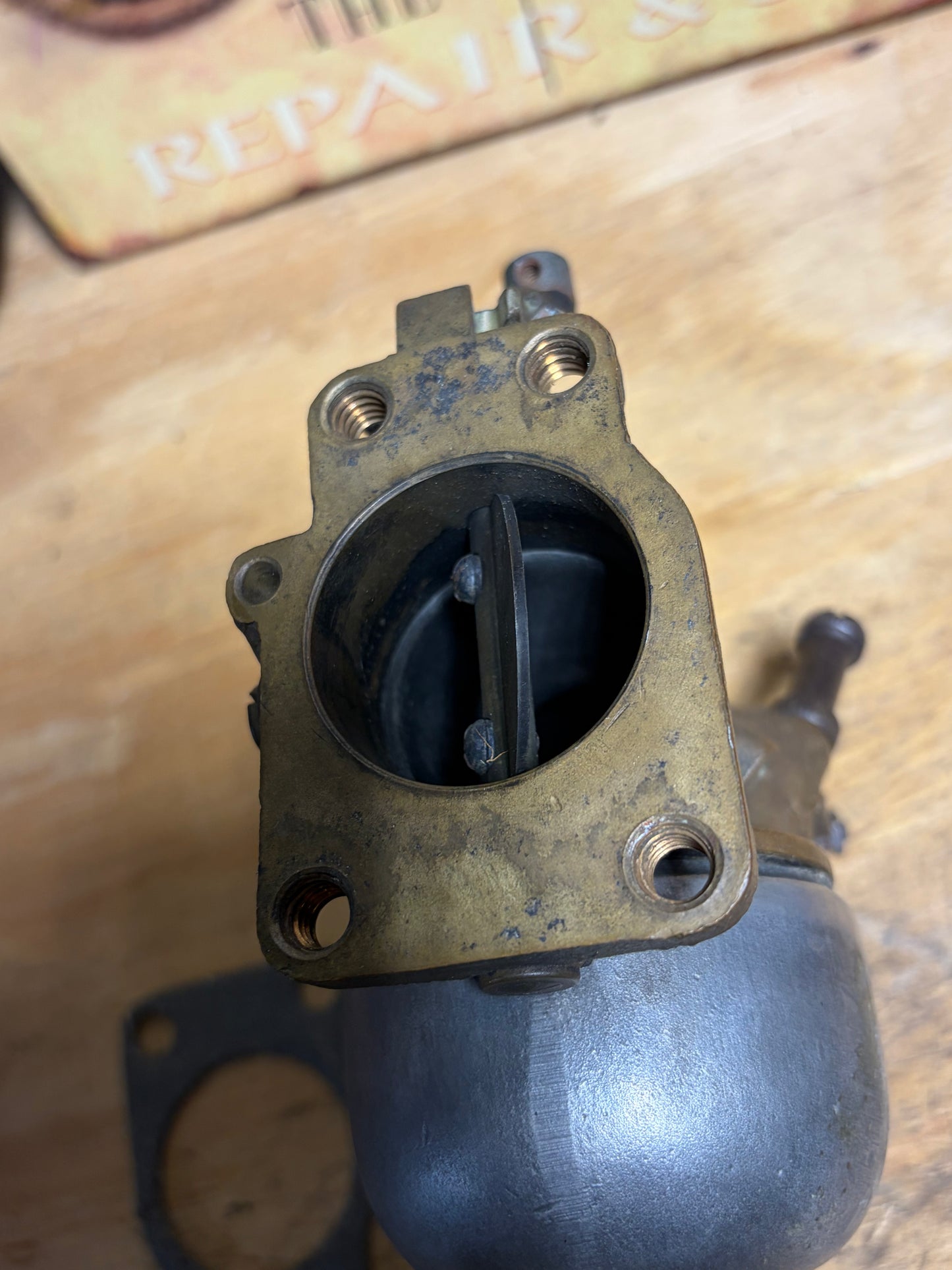 Vintage Linkert M35TP Carburetor – Harley Knucklehead EL / FL 1940s