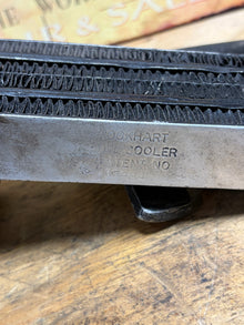 Vintage Lockhart Harley Oil Cooler with Forward-Control Oil Filter Relocation Kit
