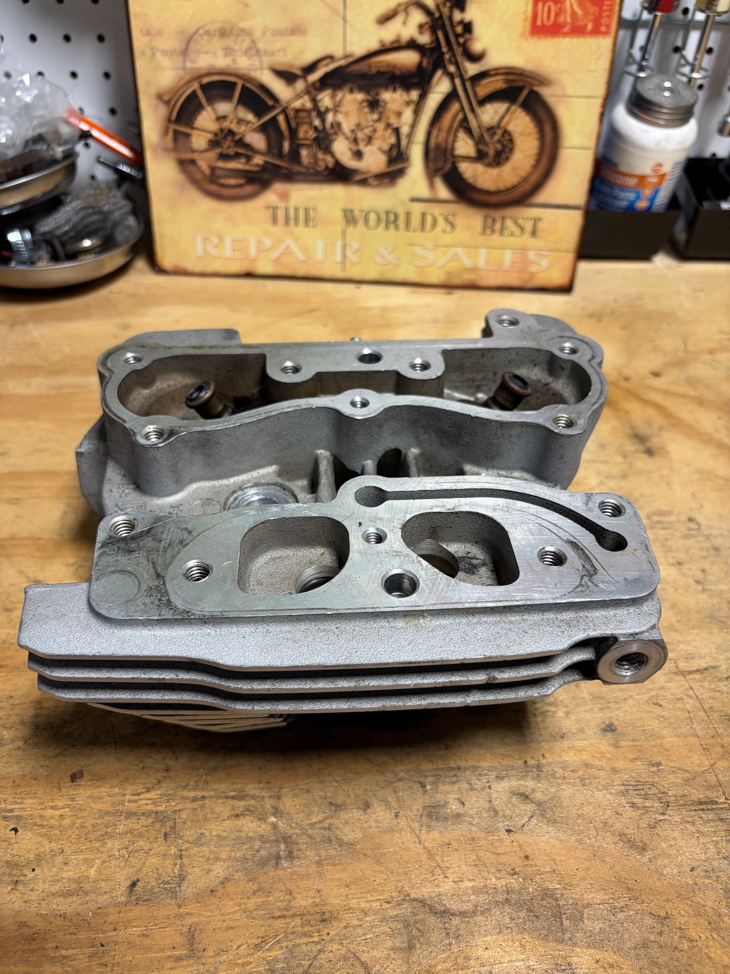 Harley Twin Cam 88 Rear Cylinder Head – No Valves or Springs – Rear 16795-99