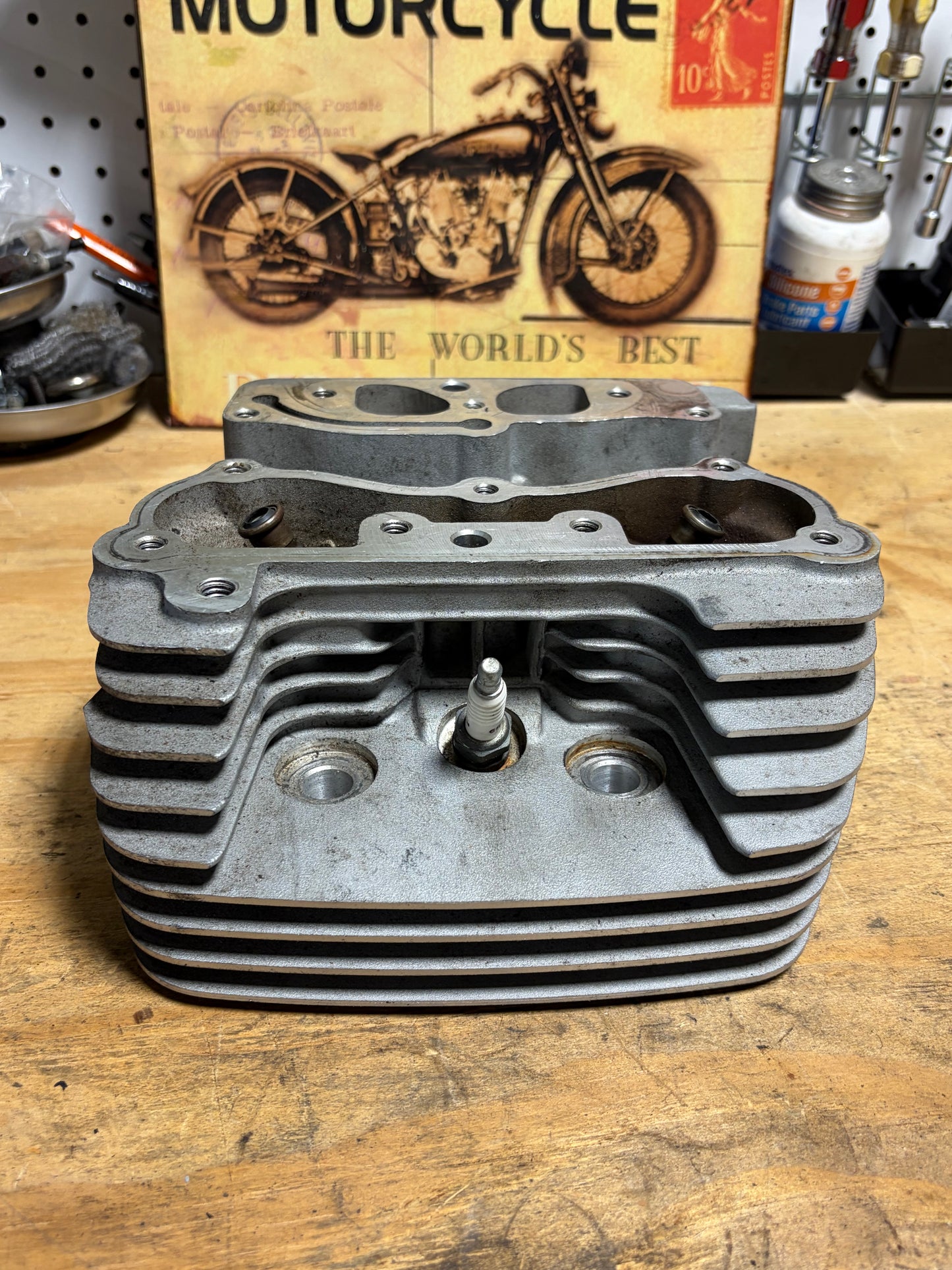 Harley Twin Cam 88 Rear Cylinder Head – No Valves or Springs – Rear 16795-99