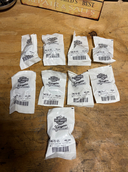 Genuine Harley Rubber Cushions – New Lot of 9 – P/N 50678-95