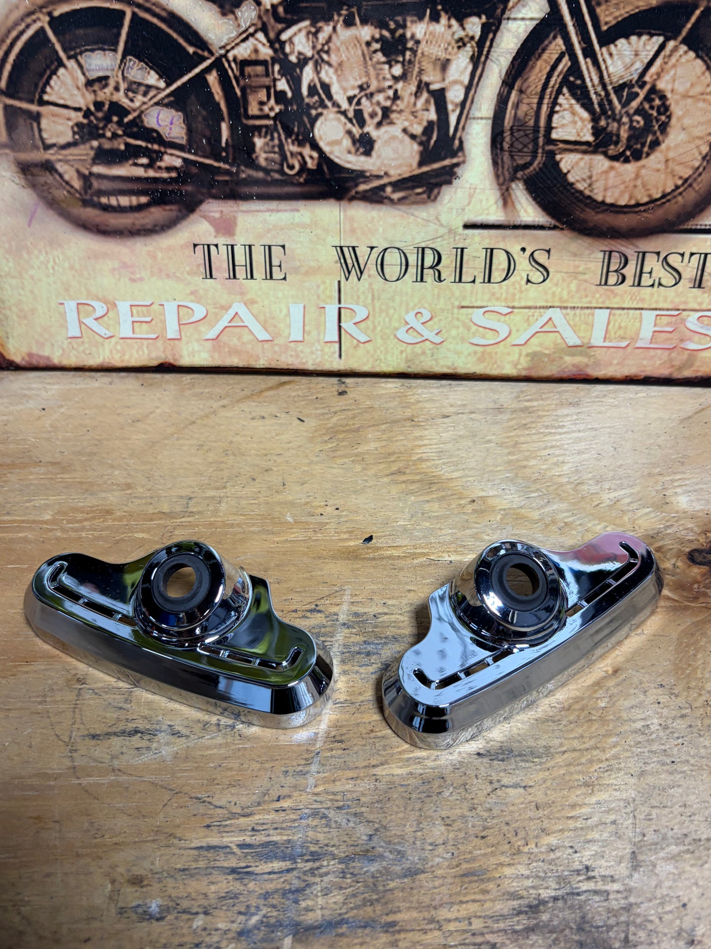 Chrome Head & Spark Plug Cover Set for Harley Evolution Big Twin 1986-1999