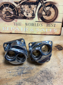 Aftermarket Chrome Harley Big Twin Lifter Blocks – Pair – Used Project Parts