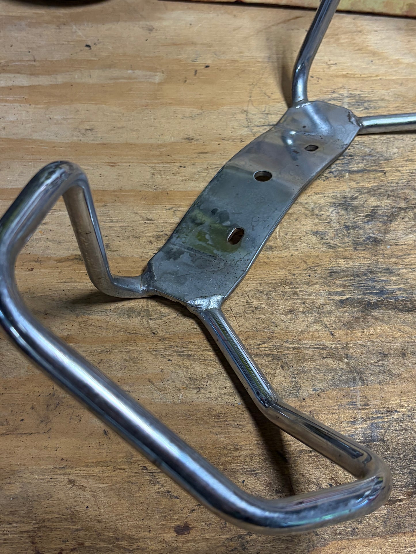 Vintage Harley Shovelhead Passenger Grab Bar / Rear Seat Rail – Used