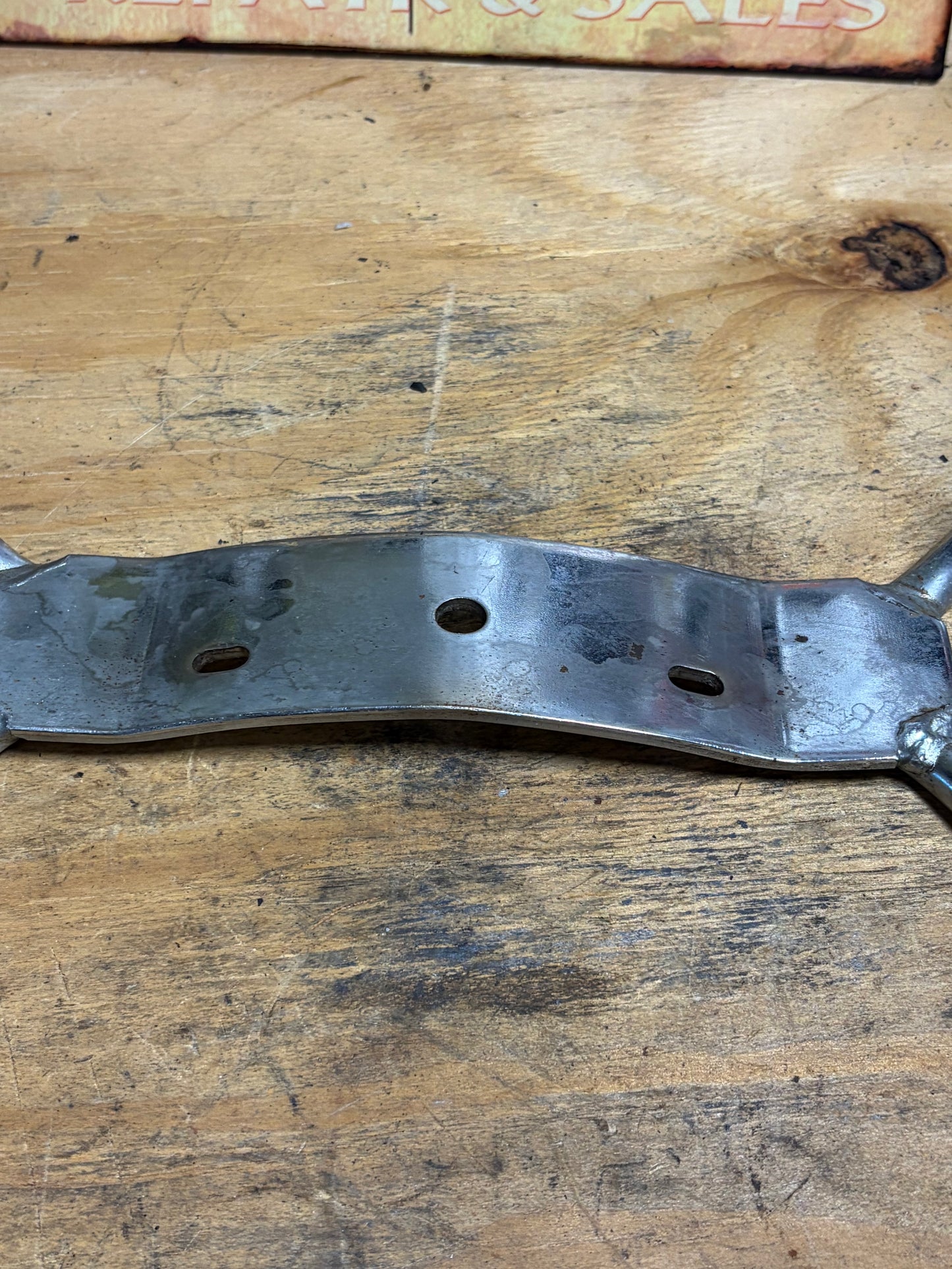 Vintage Harley Shovelhead Passenger Grab Bar / Rear Seat Rail – Used