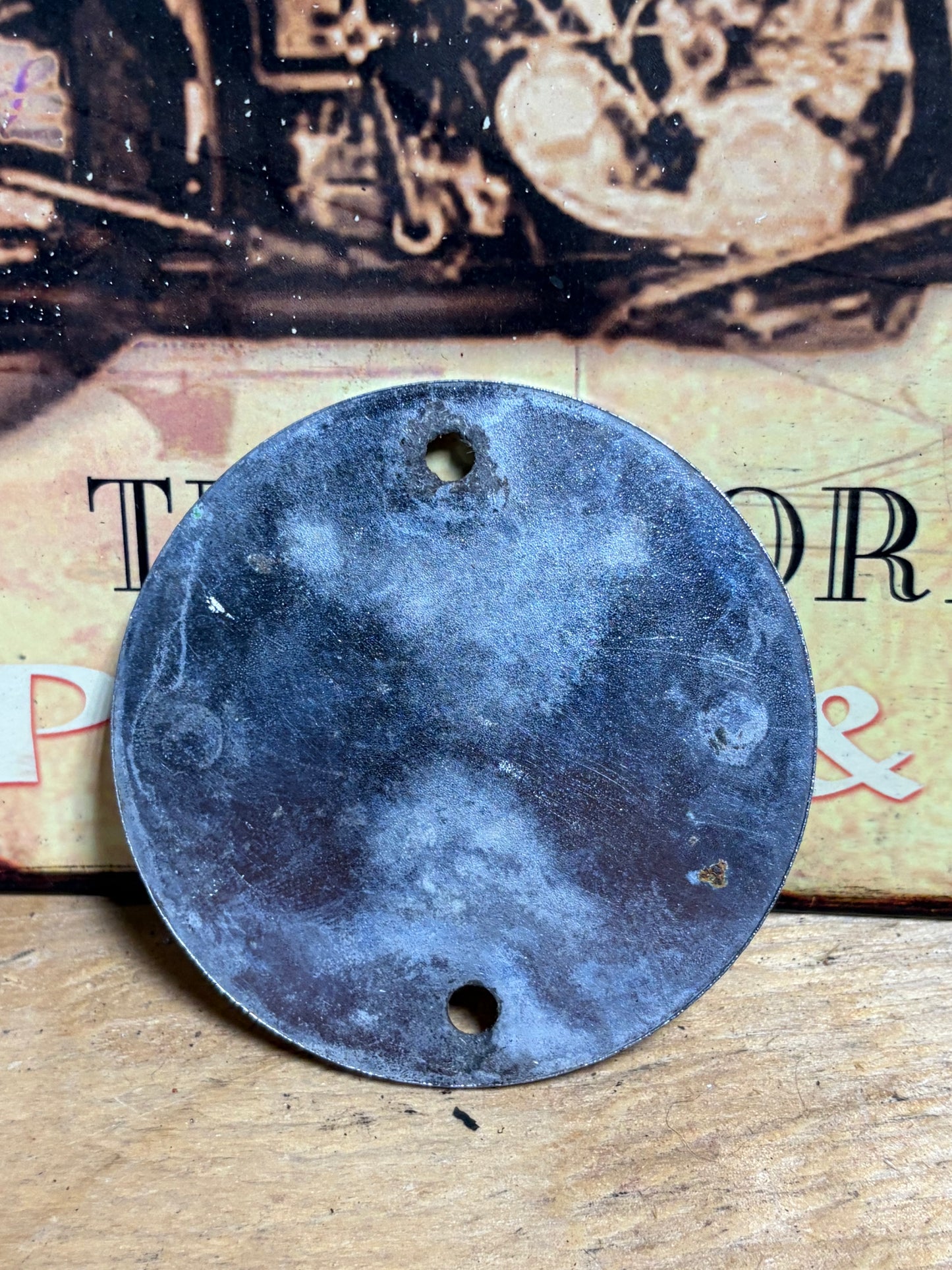 Vintage Harley Points / Ignition Timer Cover – Big Twin / Sportster Style