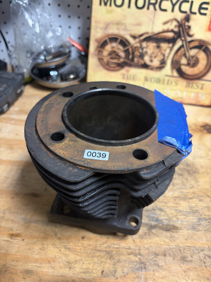 OEM Harley Shovelhead Rear Cylinder Jug 16587-66 – 3.46 in Bore / Approx. +.020