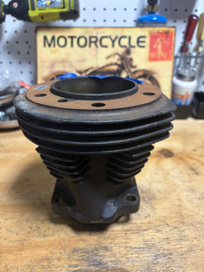 OEM Harley Shovelhead Rear Cylinder Jug 16587-66 – 3.48 in Bore / Approx. +.040
