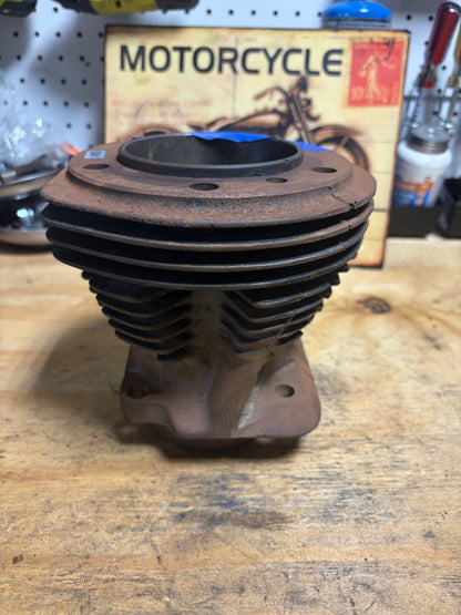 OEM Harley Shovelhead Rear Cylinder Jug 16587-66 – 3.49 in Bore / Approx. +.050