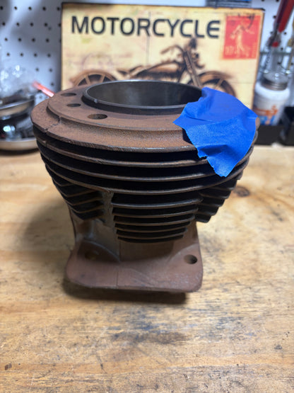 OEM Harley Shovelhead Rear Cylinder Jug 16587-66 – 3.46 in Bore / Approx. +.020