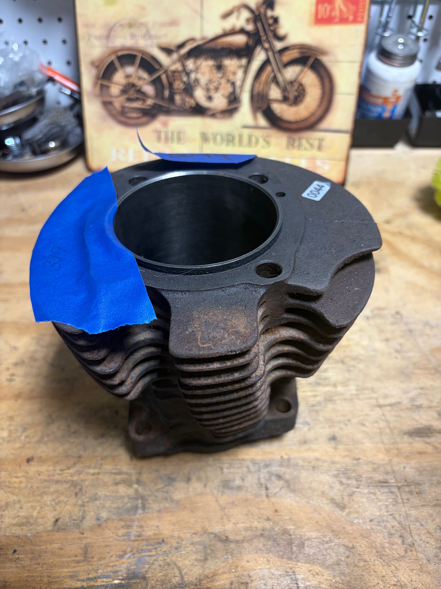 Harley Ironhead Sportster 1000 Cylinder Jug – 3.19 in Bore