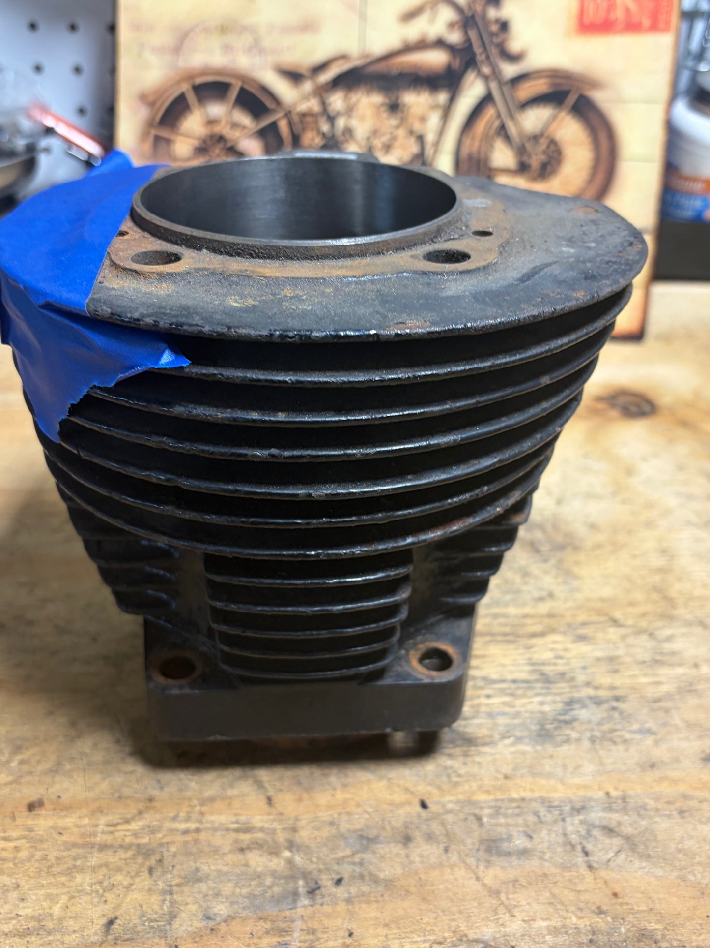 Harley Ironhead Sportster 1000 Cylinder Jug – 3.25 in Bore / Approx. +.060