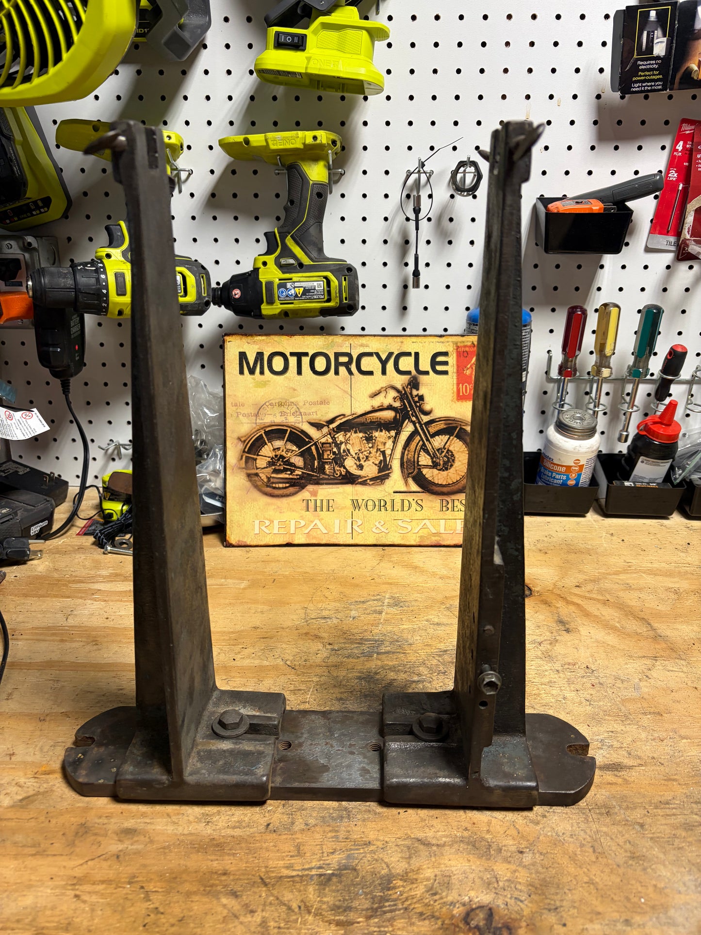 Vintage Harley-Davidson Wheel Truing Stand T1-9380-HD Factory Dealer Tool