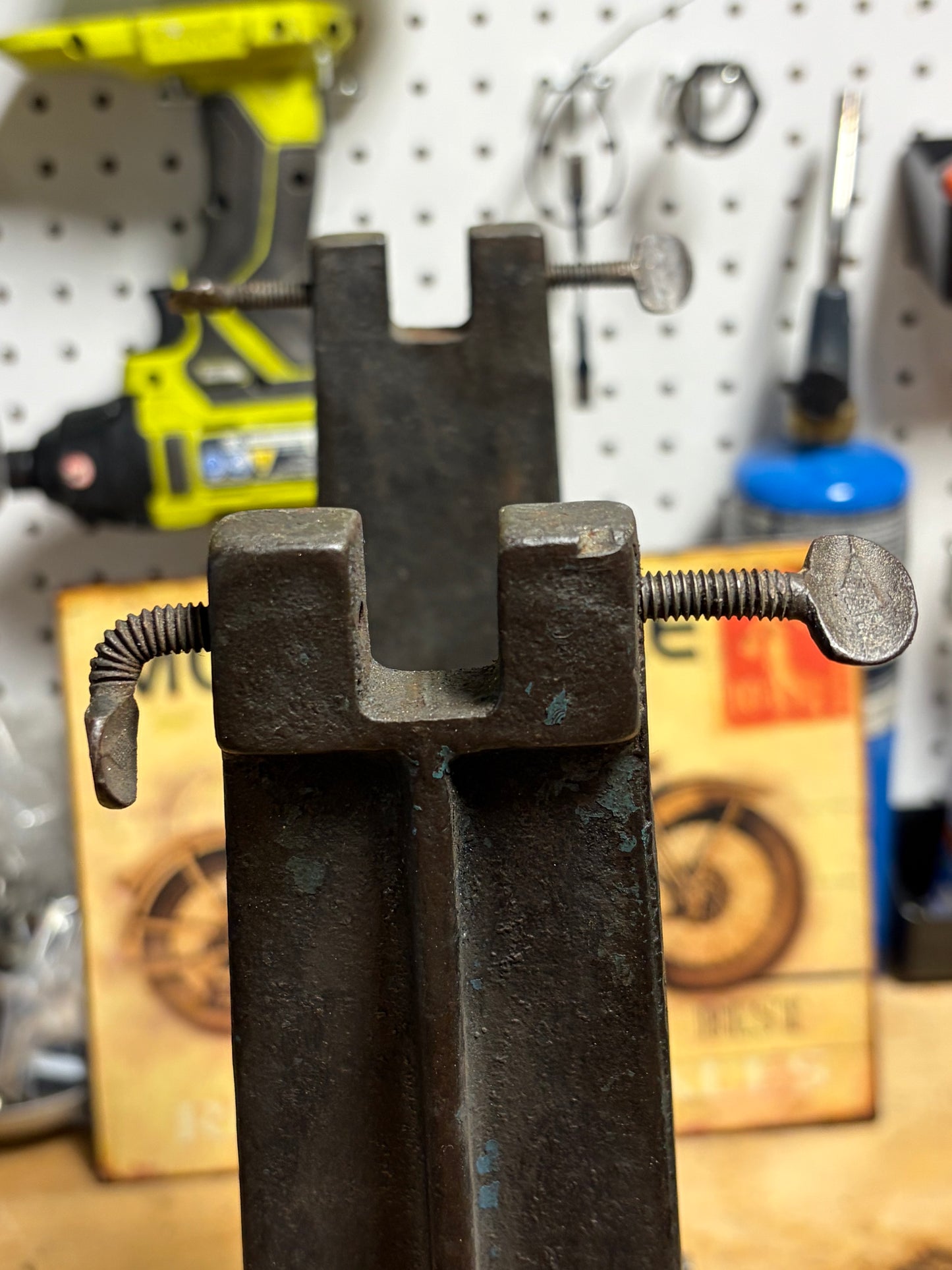 Vintage Harley-Davidson Wheel Truing Stand T1-9380-HD Factory Dealer Tool