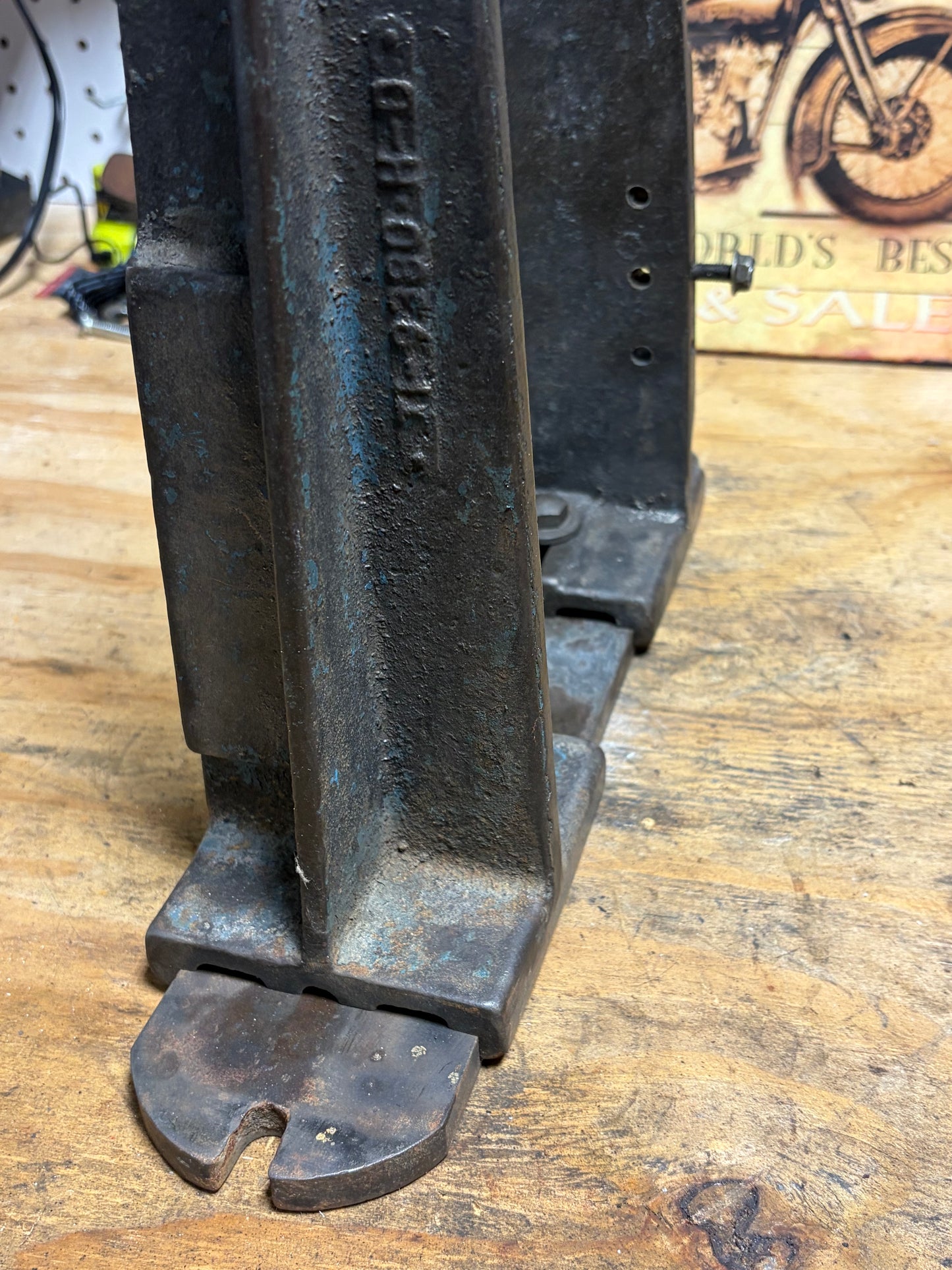 Vintage Harley-Davidson Wheel Truing Stand T1-9380-HD Factory Dealer Tool