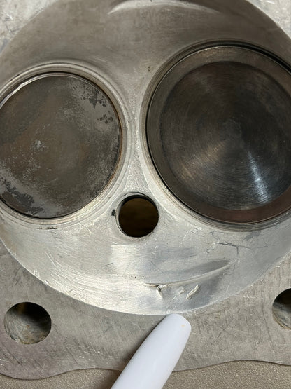 S&S Super Stock Evo Big Twin Cylinder Heads Pair 90-1000F 90-1000R