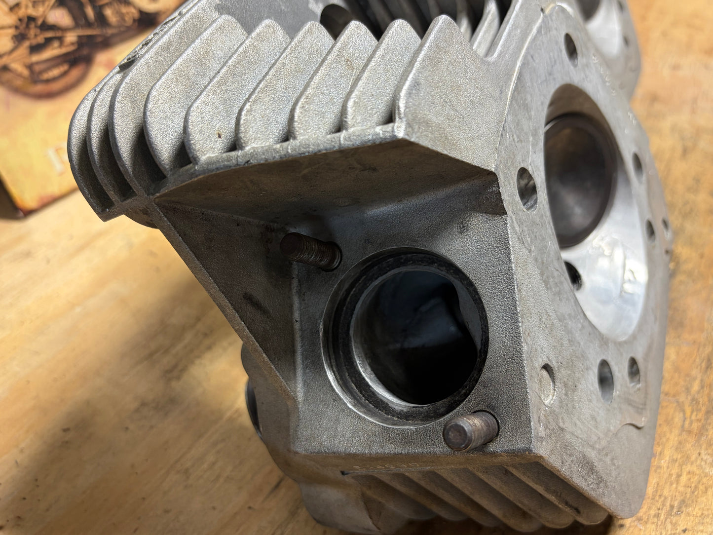 S&S Super Stock Evo Big Twin Cylinder Heads Pair 90-1000F 90-1000R