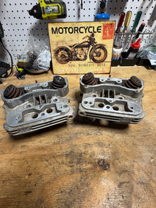 S&S Super Stock Evo Heads Pair 90-1000F 90-1000R Complete Rust Wear