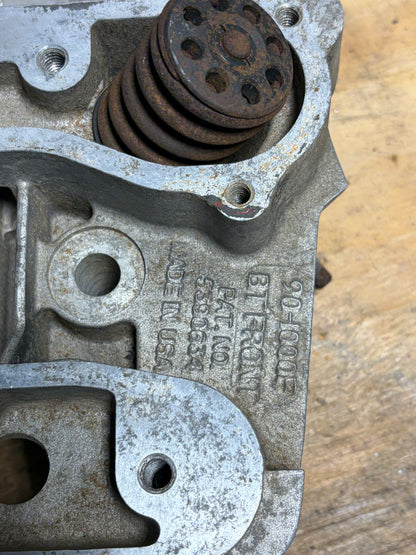S&S Super Stock Evo Heads Pair 90-1000F 90-1000R Complete Rust Wear