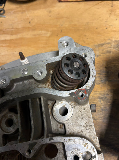 S&S Super Stock Evo Heads Pair 90-1000F 90-1000R Complete Rust Wear