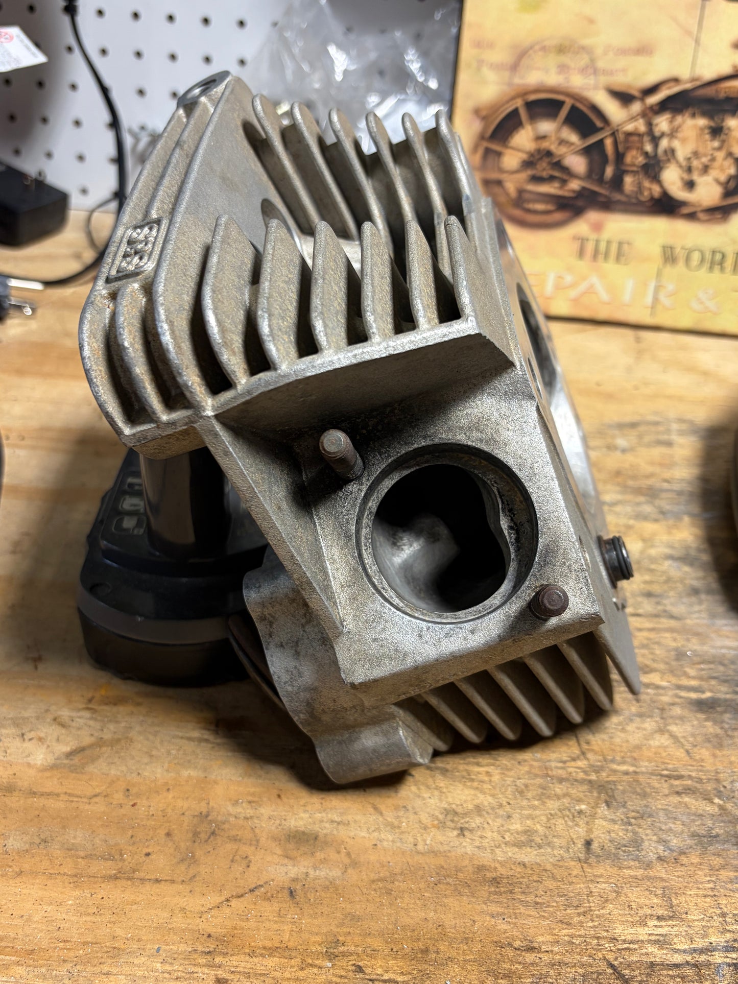 S&S Super Stock Evo Heads Pair 90-1000F 90-1000R Complete Rust Wear