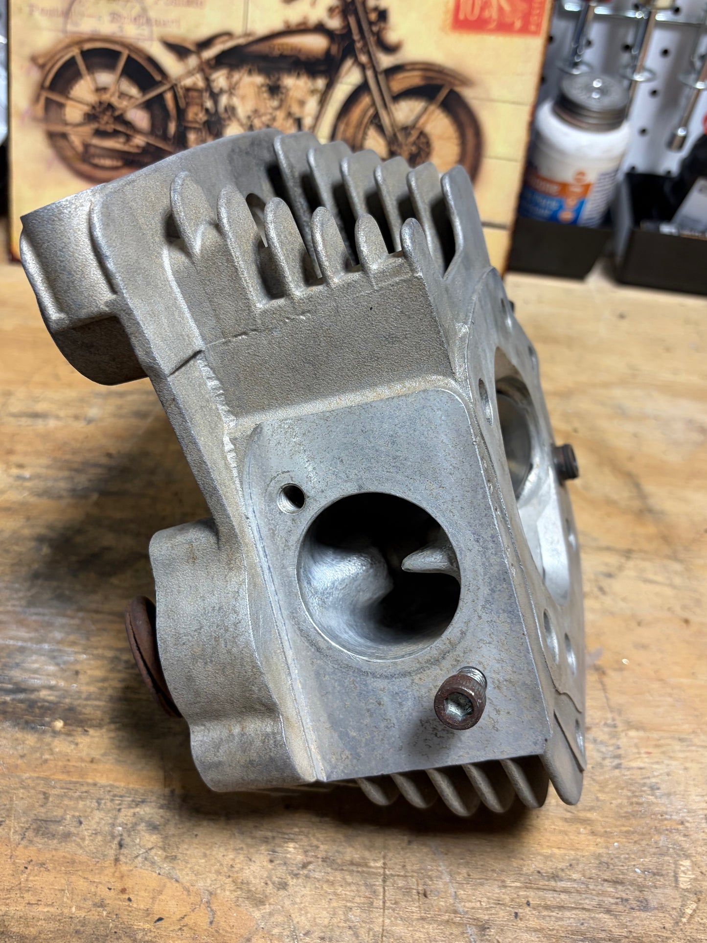S&S Super Stock Evo Heads Pair 90-1000F 90-1000R Complete Rust Wear