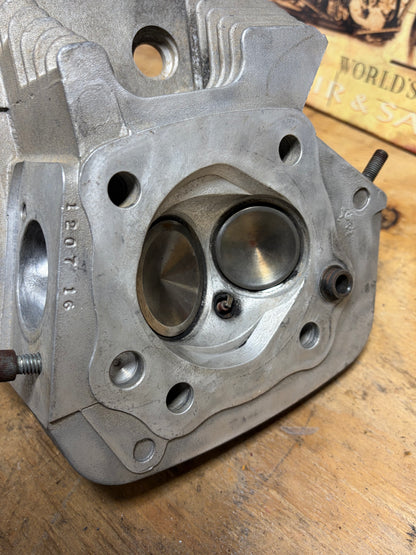 S&S Super Stock Evo Heads Pair 90-1000F 90-1000R Complete Rust Wear