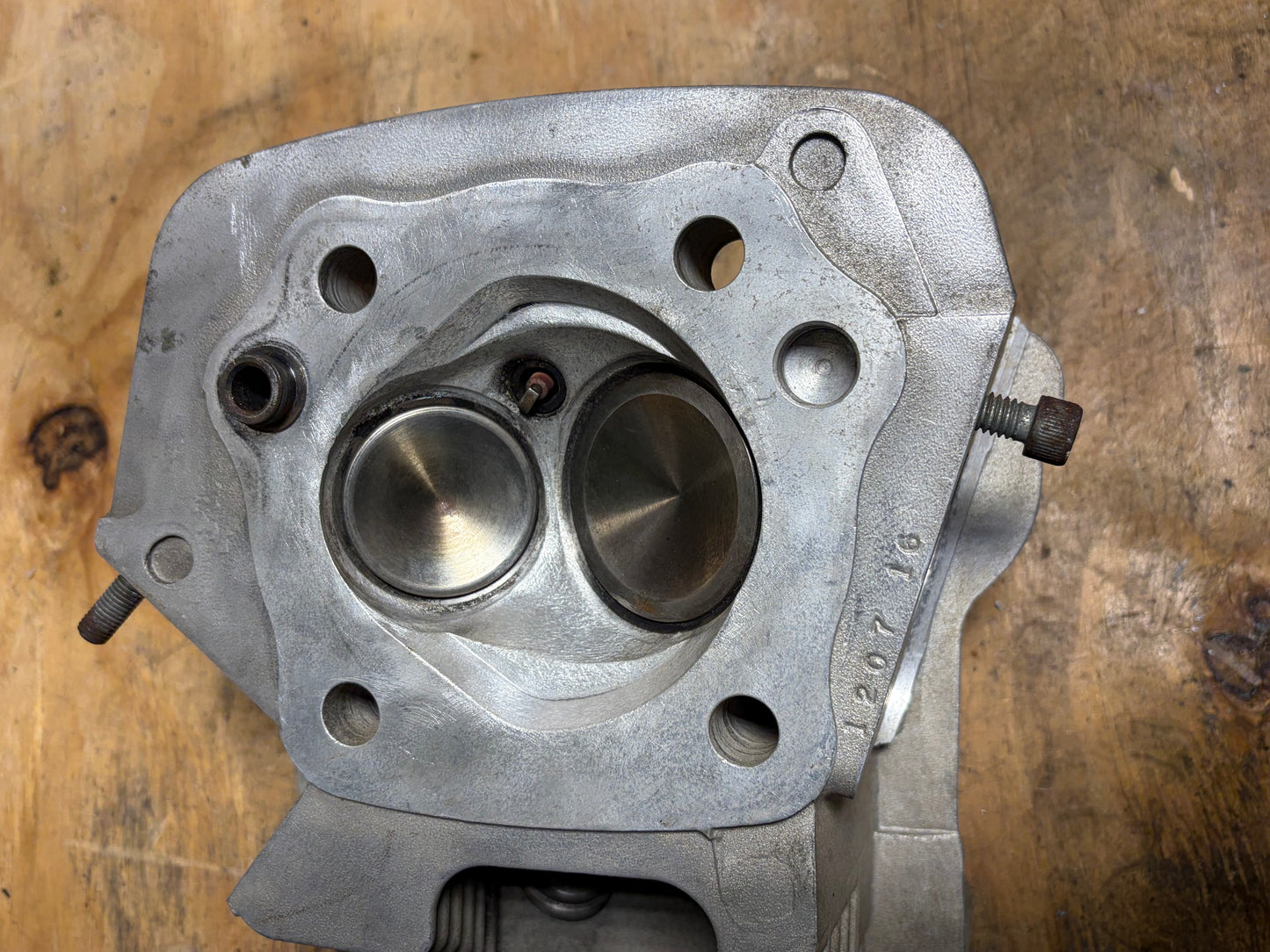S&S Super Stock Evo Heads Pair 90-1000F 90-1000R Complete Rust Wear