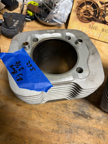 Harley Big Bore 3-5/8 Cylinder Jugs Pair 3.61 3.62 Bore 80806B 80811A