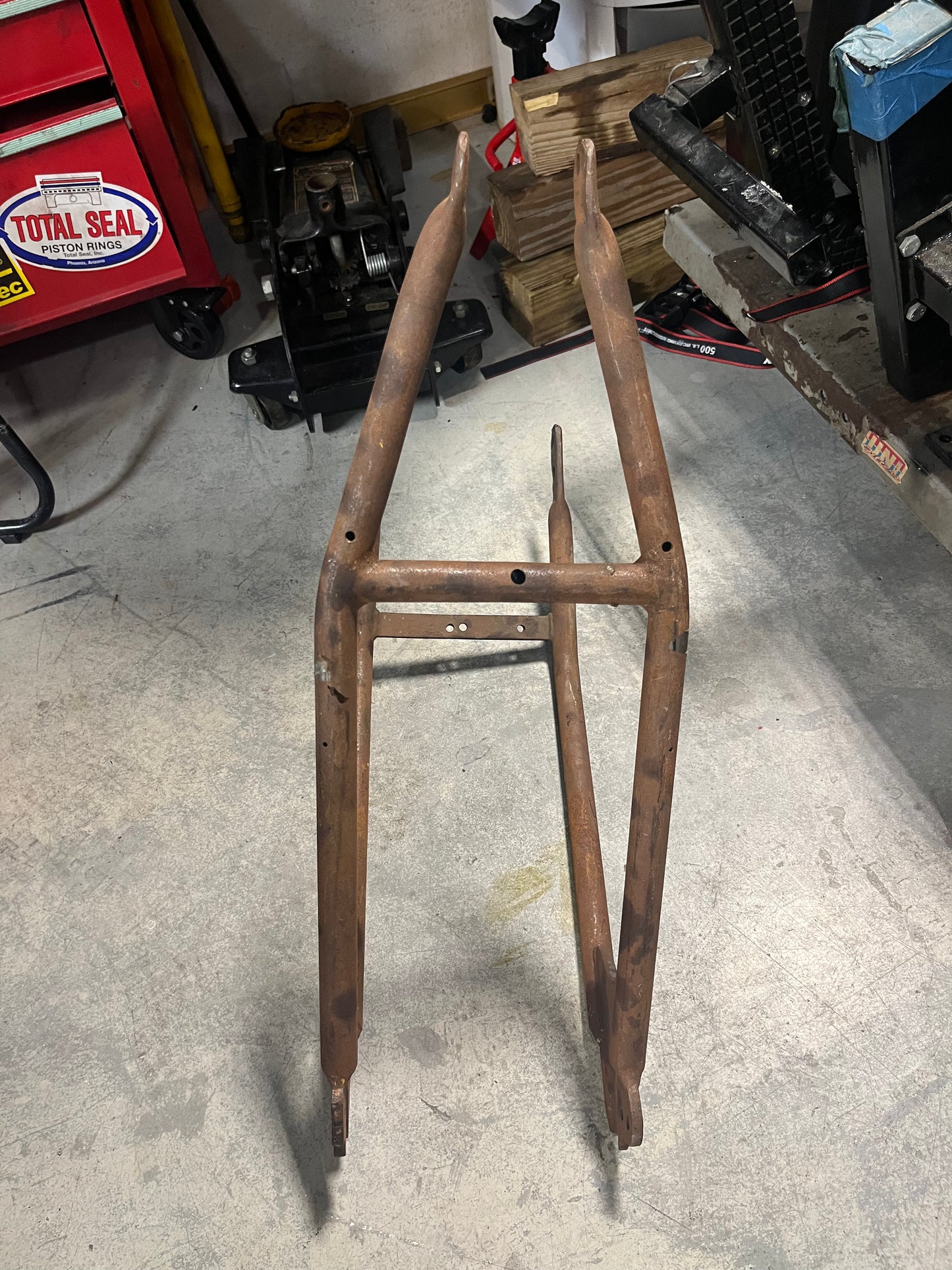 Harley Sportster Bolt-On Hardtail Rear Frame Section Used Verify Fitment