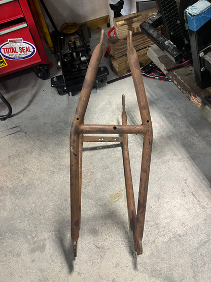 Harley Sportster Bolt-On Hardtail Rear Frame Section Used Verify Fitment