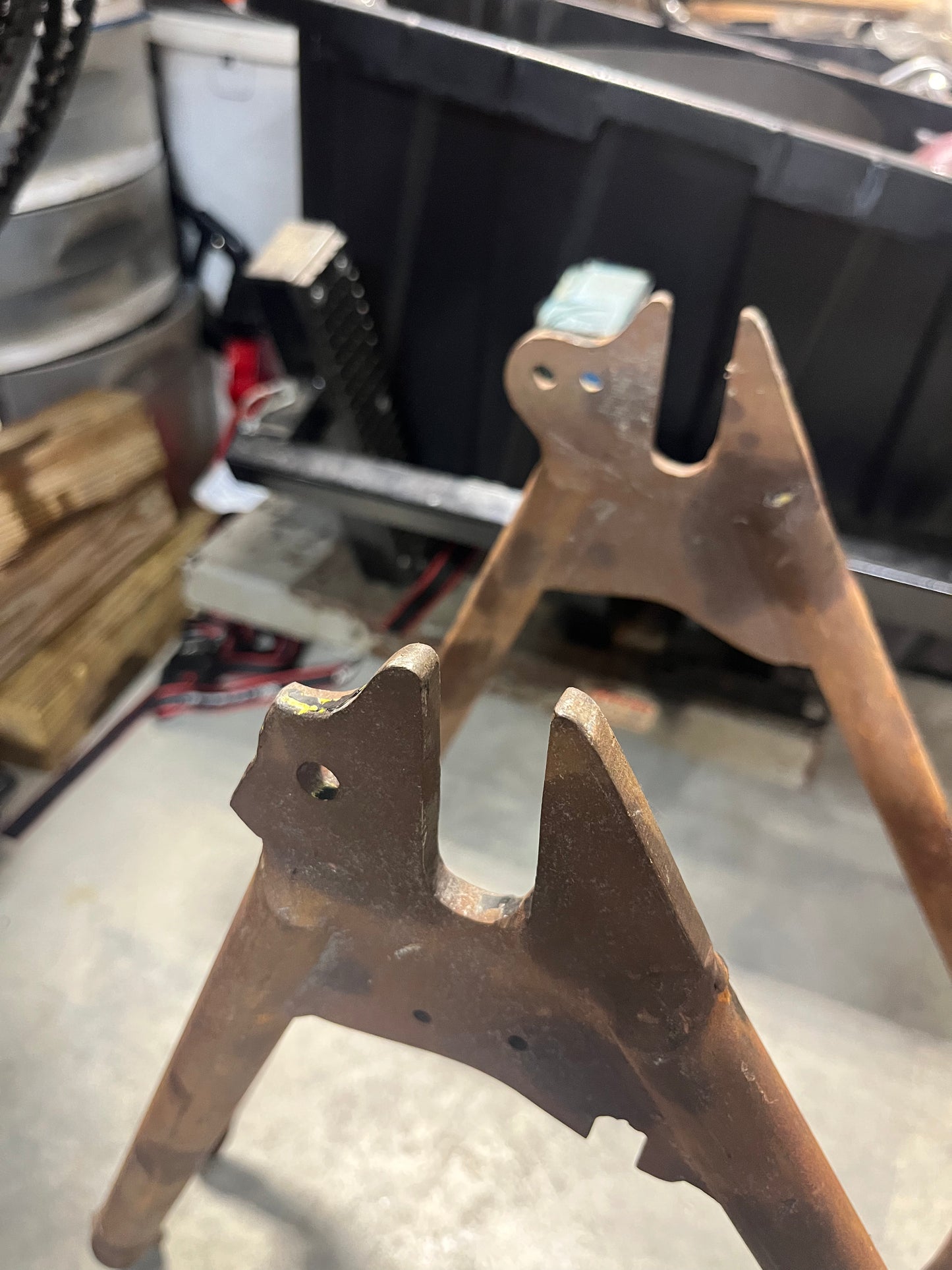 Harley Sportster Bolt-On Hardtail Rear Frame Section Used Verify Fitment