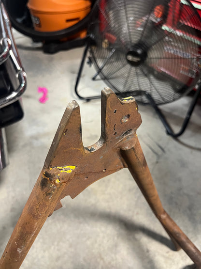 Harley Sportster Bolt-On Hardtail Rear Frame Section Used Verify Fitment