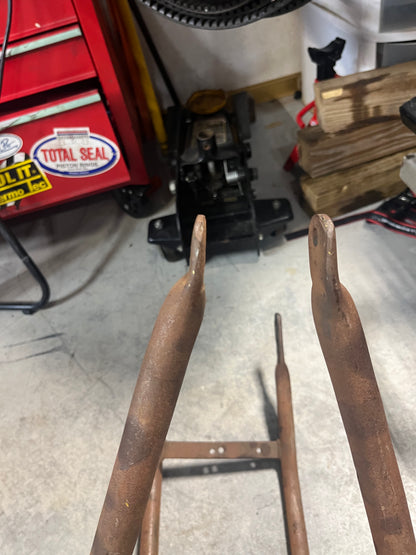 Harley Sportster Bolt-On Hardtail Rear Frame Section Used Verify Fitment