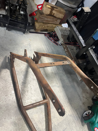Harley Sportster Bolt-On Hardtail Rear Frame Section Used Verify Fitment