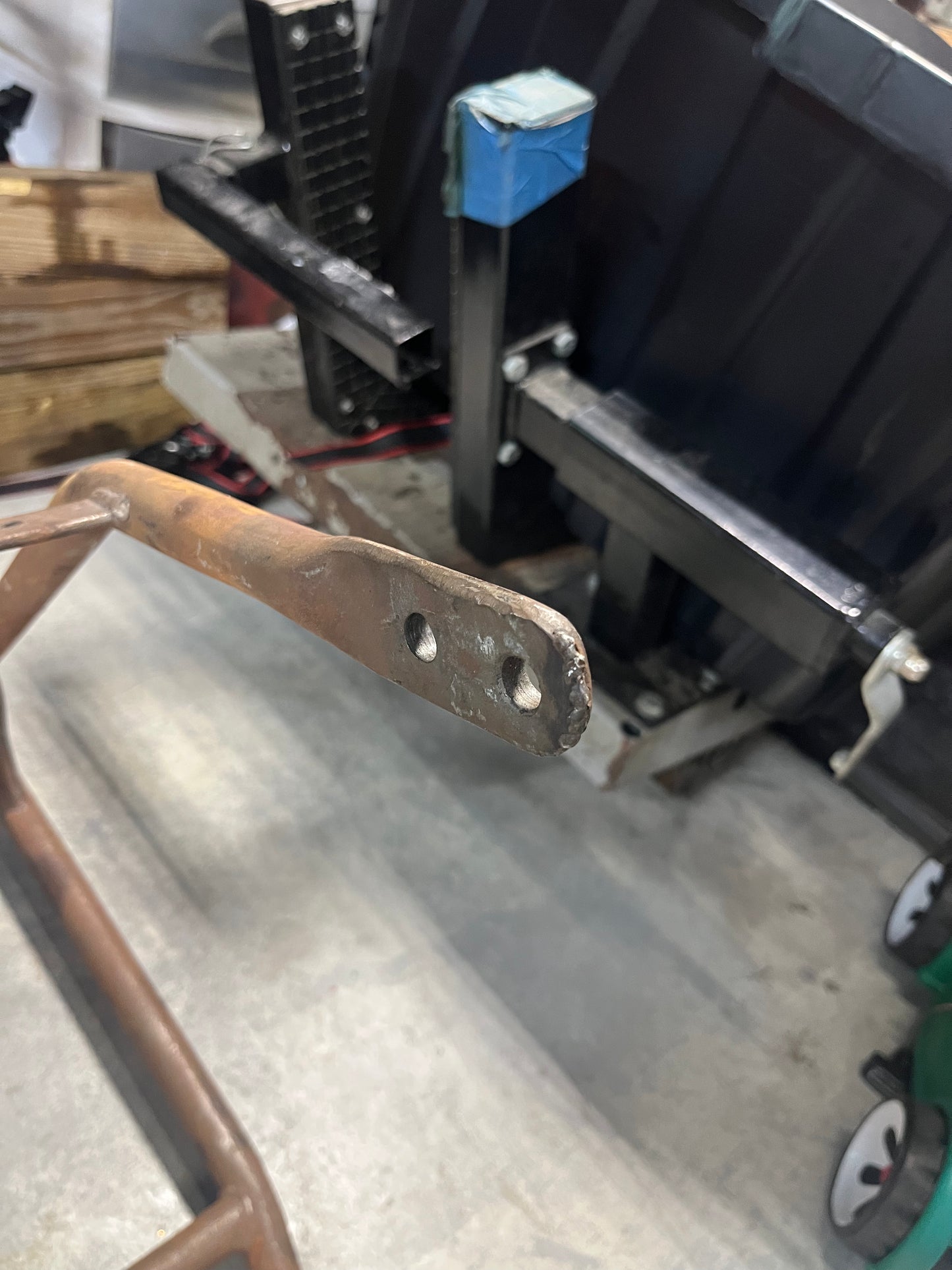 Harley Sportster Bolt-On Hardtail Rear Frame Section Used Verify Fitment