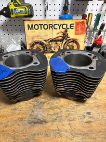 Harley OEM Twin Cam Cylinder Jug Set 16593-99 3.75 Bore Take-Off