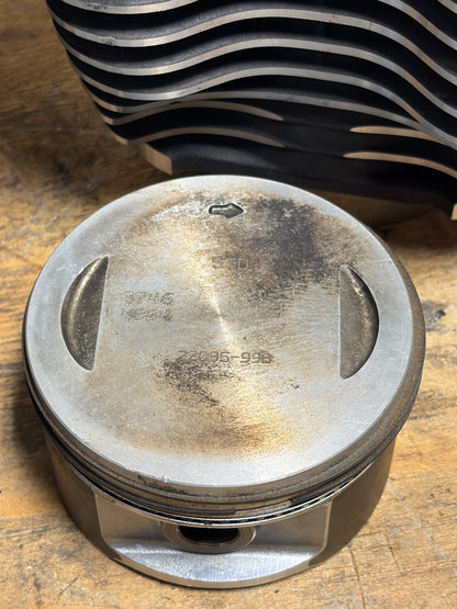 Harley OEM Twin Cam Cylinders Pistons Set 16593-99 3.75