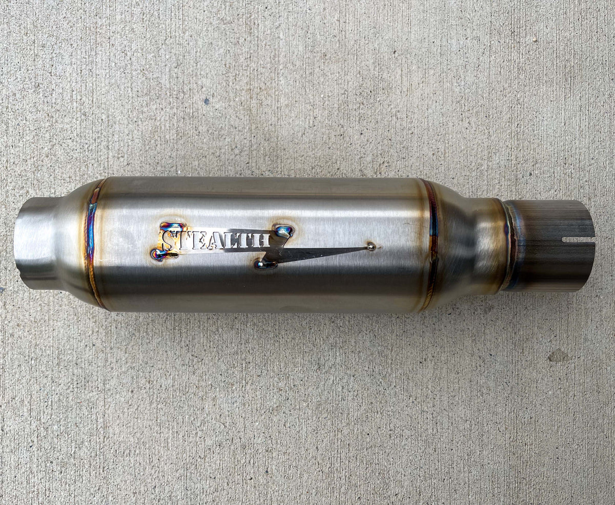 Pipe Bomb 2.25" Slip On Muffler